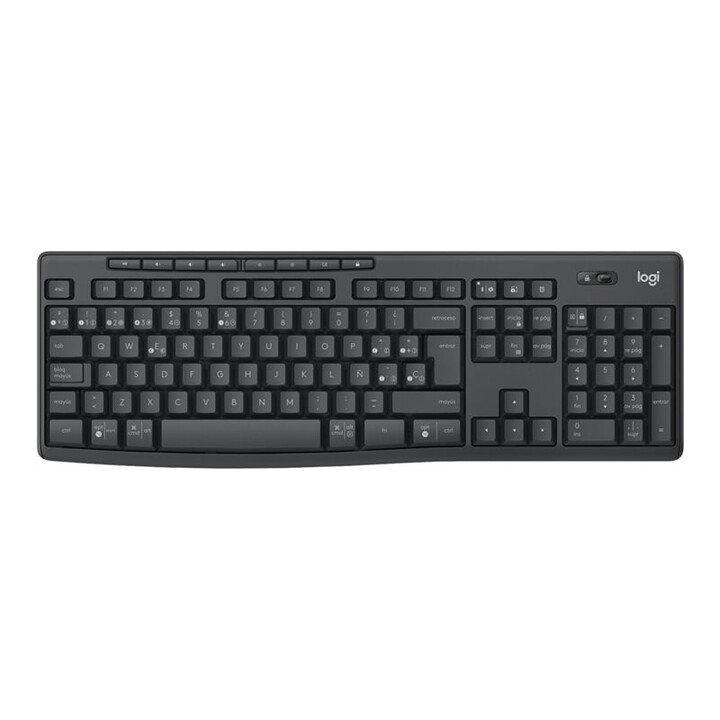 LOGITECH CORDLESS DESKTOP MK370 TASTATUR + MAUS