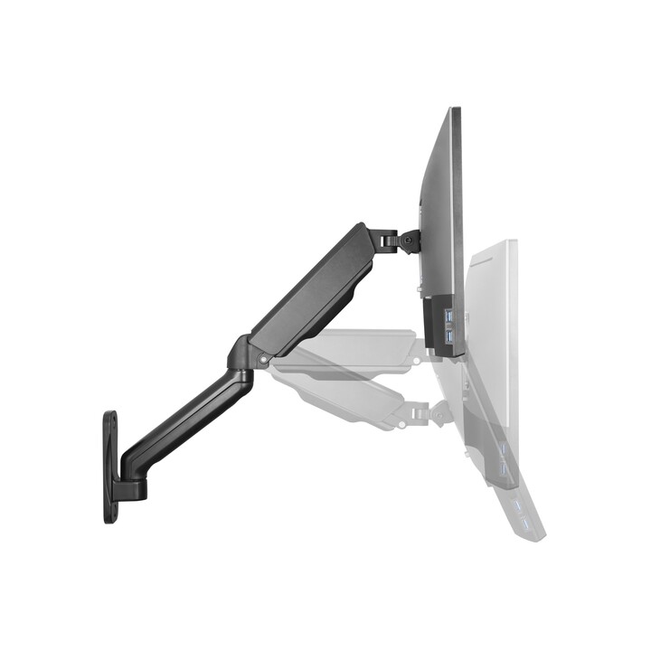 SUPPORTO APPARECCHIATURA MONITOR 17"-32" DA PARETE 9KG 450MM