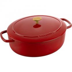 BALLARINI BELLAMONTE OLLA OVALADA DE HIERRO FUNDIDO 75003-566-0 - 5,5 LTR ROJO