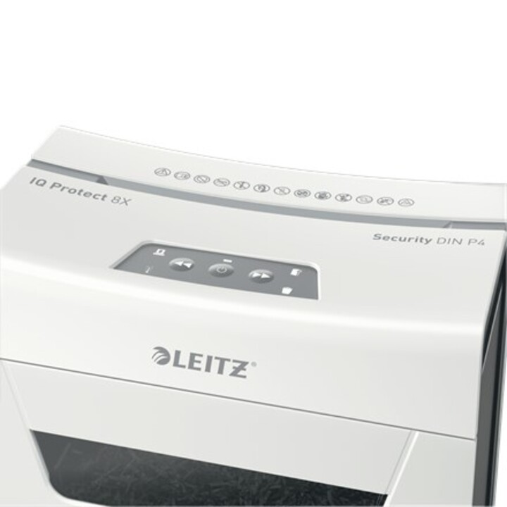 Leitz 80910000 paper shredder Grey, White