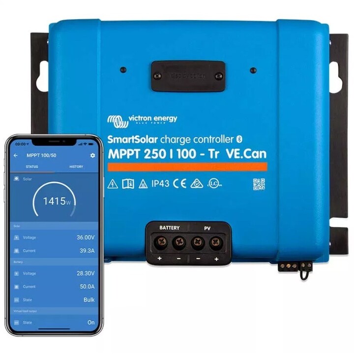 Victron Energy Regulador Smartsolar Mppt 250/100-TR