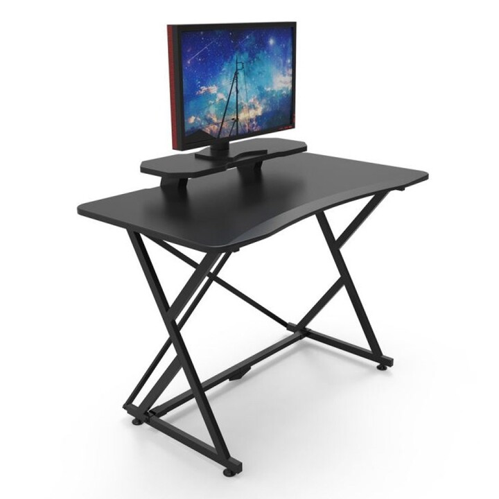 Scrivania per computer Techly ICA-TB ESG01 Nero
