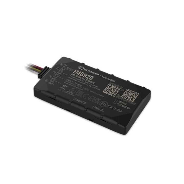 Teltonika FMB920 GPS tracker/finder Coche Negro