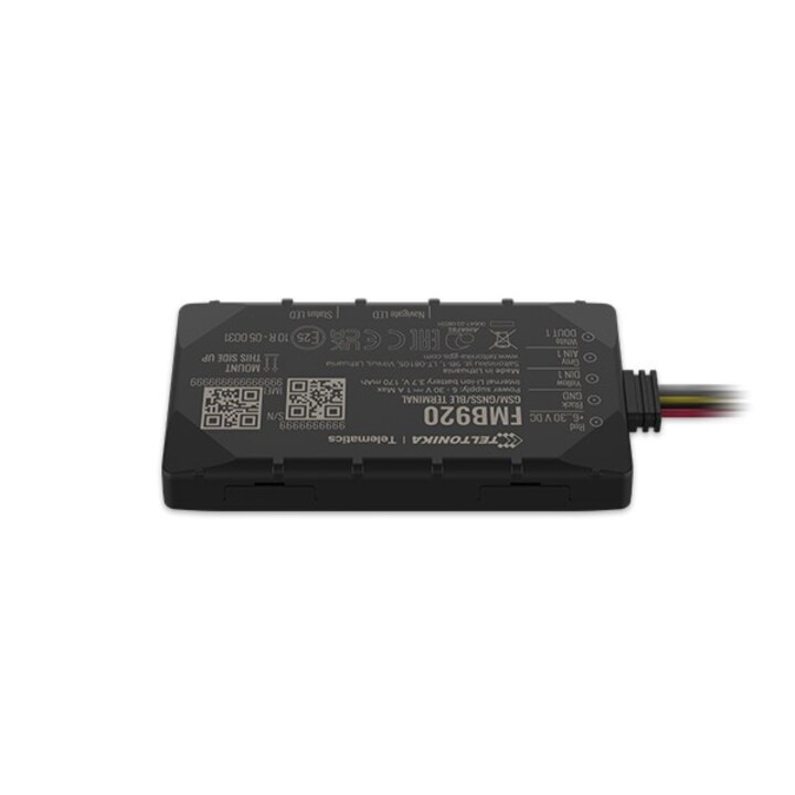 Teltonika FMB920 GPS tracker/finder Voiture Noir