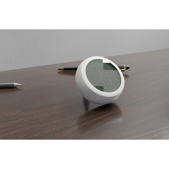 Sensore di temperatura e umidità con display LCD TESLA TSL-SEN-TAHLCD Sensore intelligente Display di temperatura e umidità