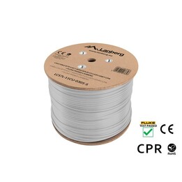 CABO LANBERG SFTP CAT. FIO 7 305M CU LSZH CINZA