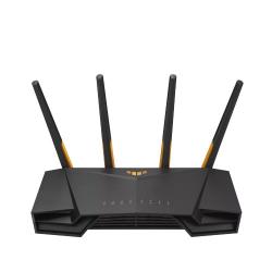ASUS TUF Gaming AX3000 V2 router inalámbrico Gigabit Ethernet Doble banda (2,4 GHz / 5 GHz) Negro, Naranja
