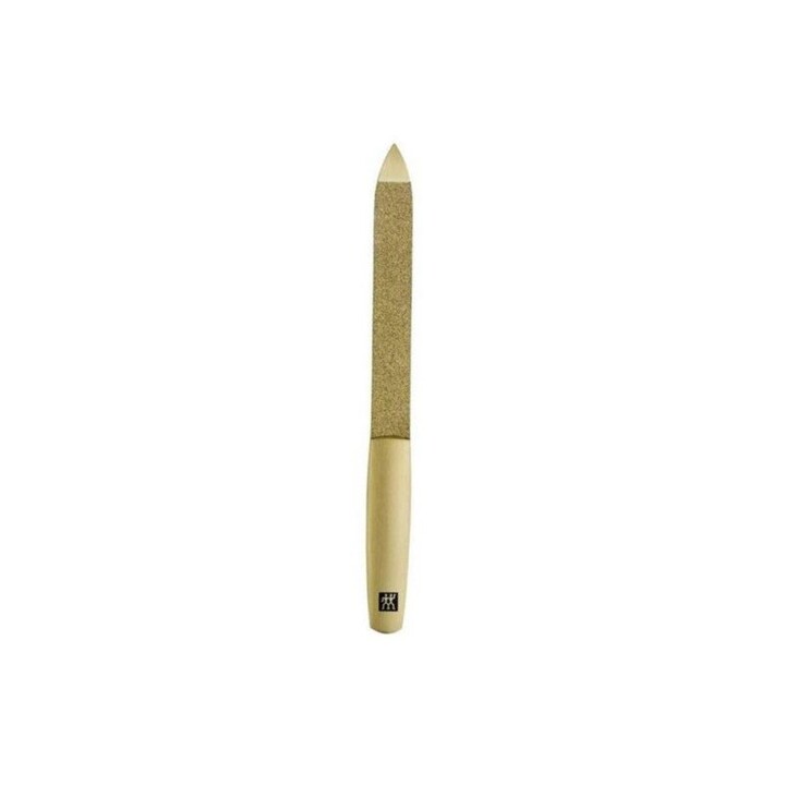 ZWILLING Twinox Gold Edition set de manicura 97746-004-0 - estuche de piel negro 3 piezas - negro