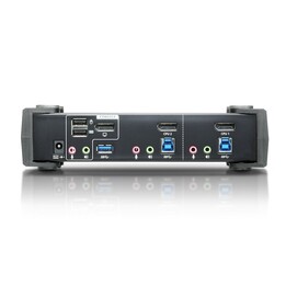 Switch ATEN 2 portas 4K USB 3.0 DisplayPort KVMP™ (cabos incluídos)