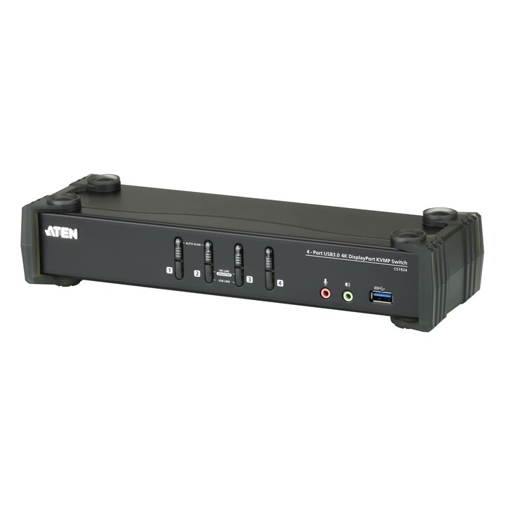 Switch KVM Umschalter ATEN nero