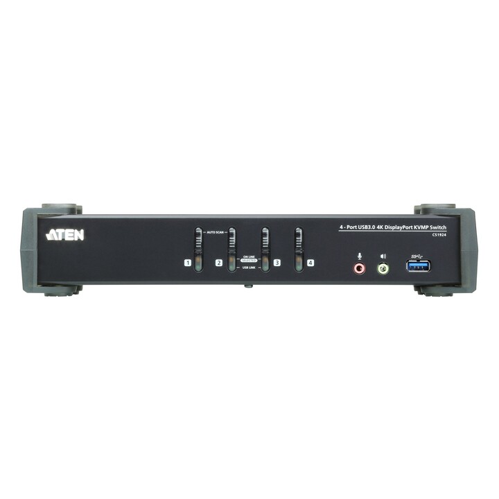 Switch KVM Umschalter ATEN nero