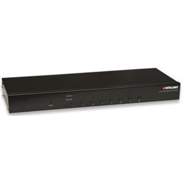 Intellinet 8-Port KVM-Switch Schwarz