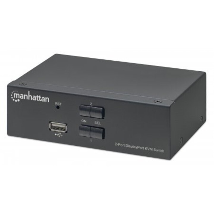 Manhattan 153546 Commutateur KVM Noir