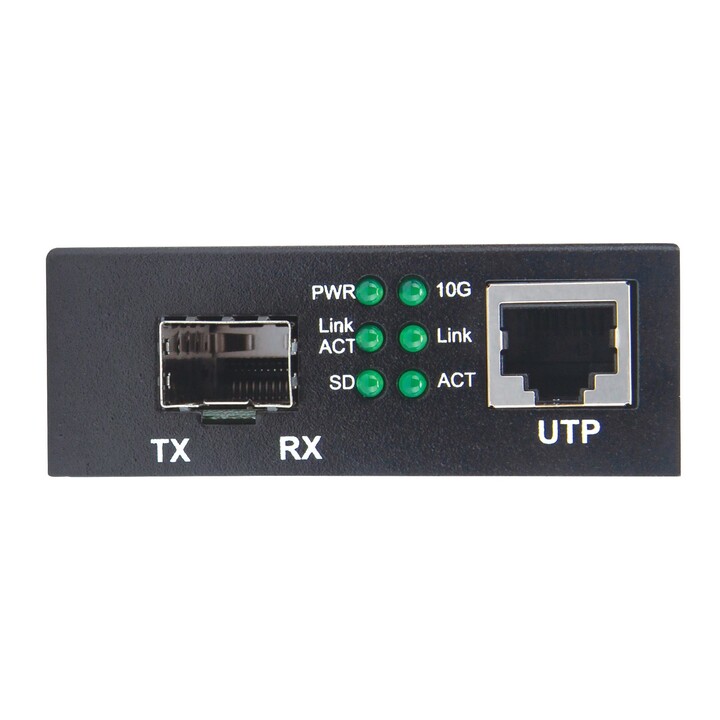 Intellinet 508193 convertisseur de média 10000 Mbit/s Noir
