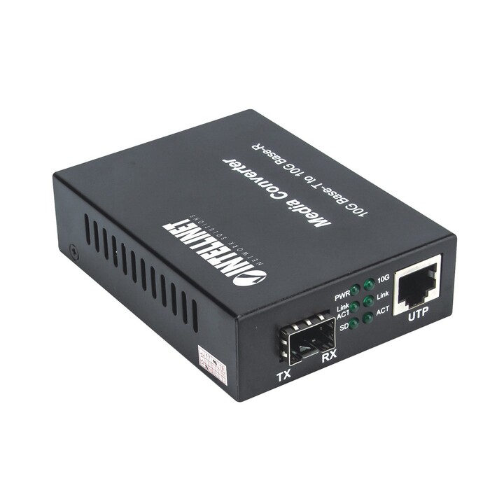Intellinet 508193 convertisseur de média 10000 Mbit/s Noir