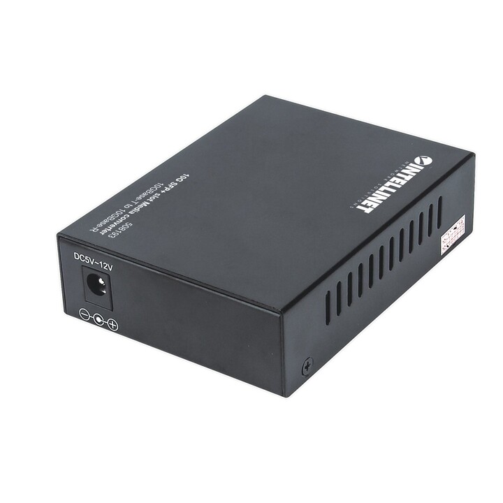 Intellinet 508193 convertisseur de média 10000 Mbit/s Noir