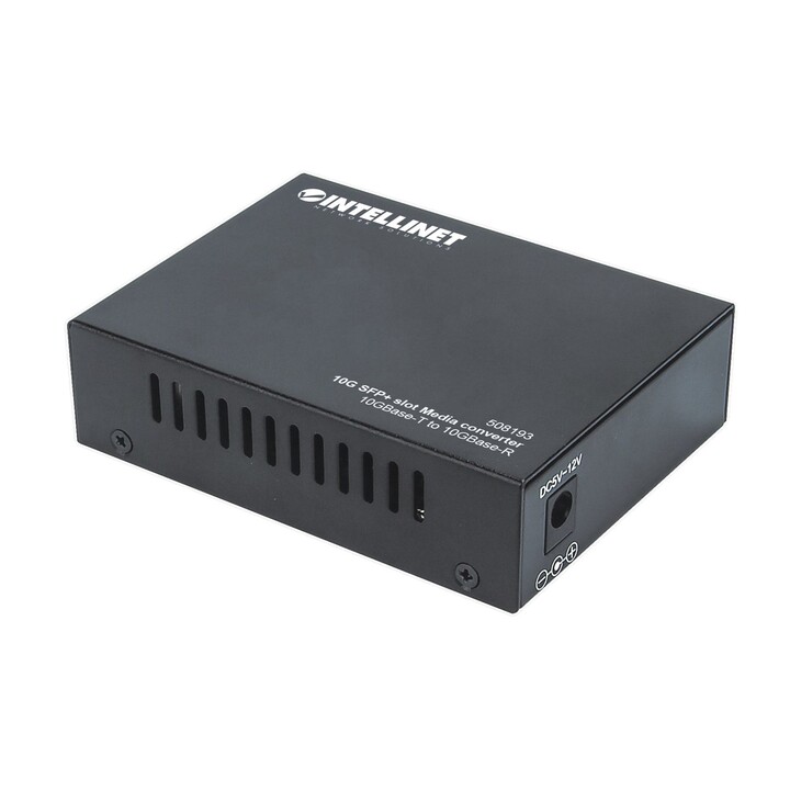 Intellinet 508193 convertisseur de média 10000 Mbit/s Noir