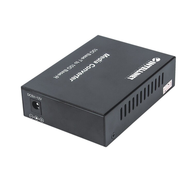 Intellinet 508193 convertisseur de média 10000 Mbit/s Noir