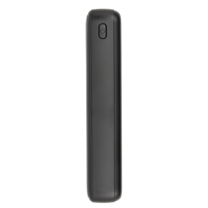 Powerbank RIVACASE 20000 mAh USB-C 20W + LCD negro (1x I/O USB-C PD 18W / PD 20W, 2x USB-A QC 3.0 18W, LCD, negro)