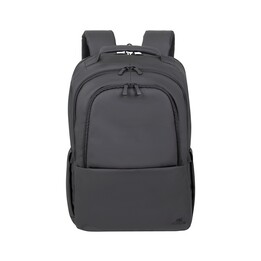 RIVACASE 8435 Rucksackfür17,3" Tegel ECO Laptop, Schwarz , wasserdichtes Material, Eco rPet, Smartphonetaschen, Dokument