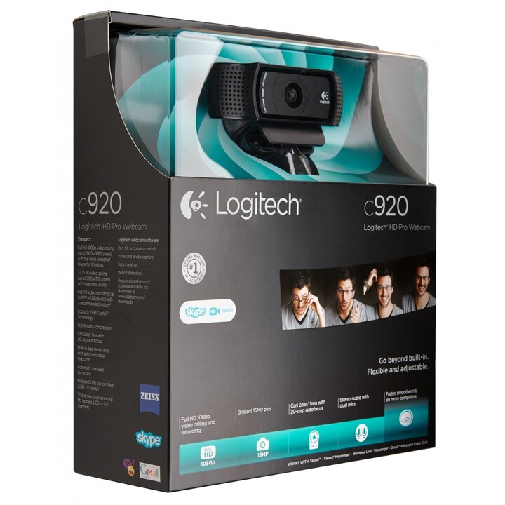 Logitech HD Pro C920 Nero