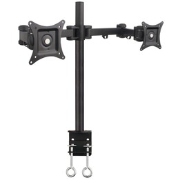 Supporto per monitor Techly ICA-LCD 482-D 68,6 cm (27") Nero Desktop