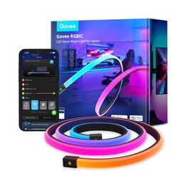 Govee H61C3 Wi-Fi/Bluetooth Smart Light Strip Schwarz , Weiß