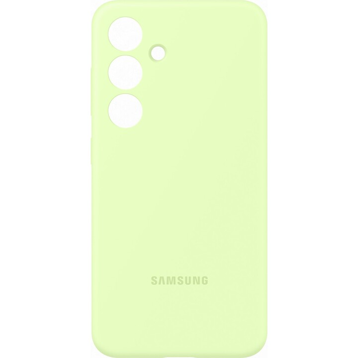 Custodia in silicone verde s24