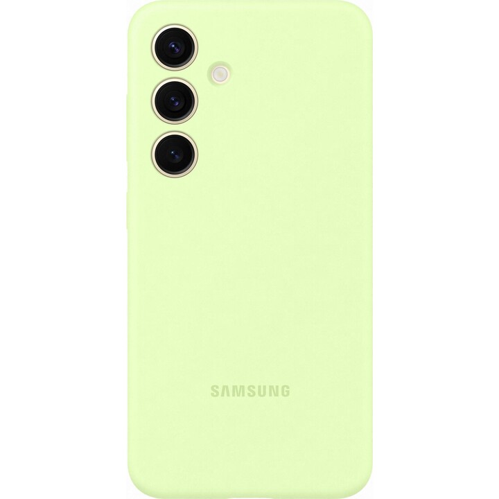 Custodia in silicone verde s24