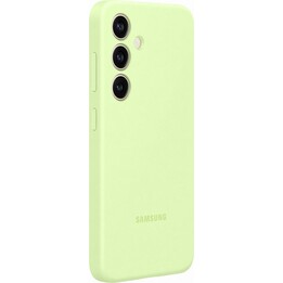 Coque en silicone verte s24