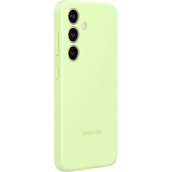 Custodia in silicone verde s24