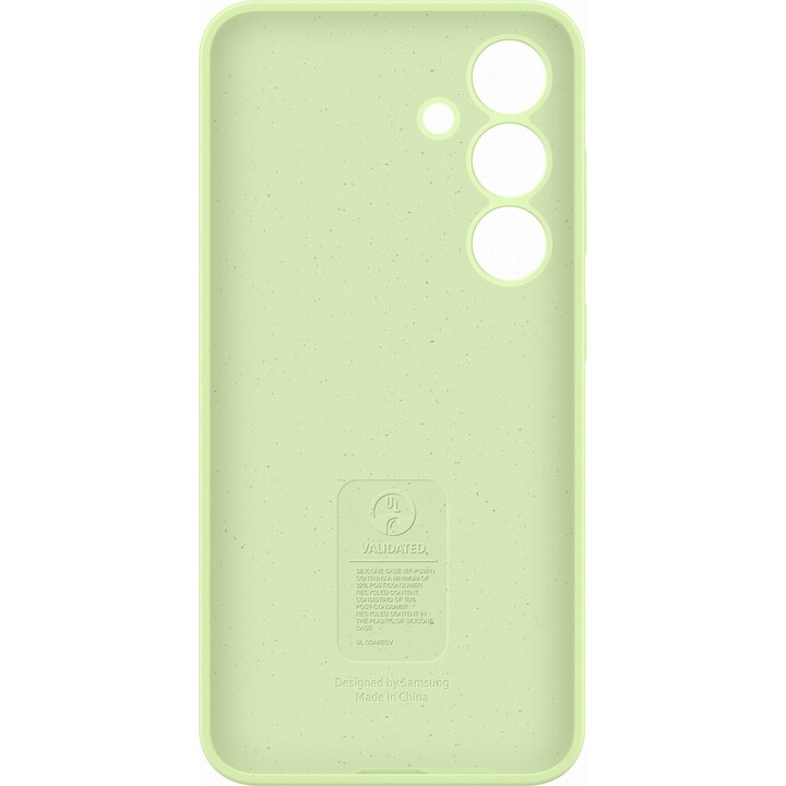Custodia in silicone verde s24