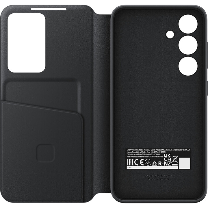 Samsung Smart View Case coque de protection pour téléphones portables 15,8 cm (6.2") Étui avec portefeuille Noir