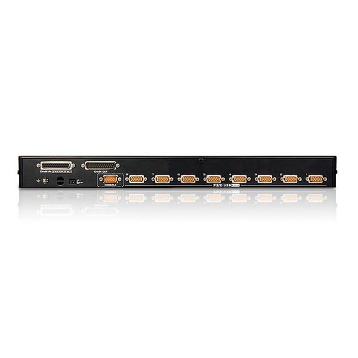 Switch KVM VGA ATEN PS/2-USB a 8 porte con porta Daisy Chain e periferiche USB