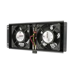 Extralink 2 FANS ROOF COOLING UNIT WITH CABLE TO THERMOSTAT Ventilador de refrigeración