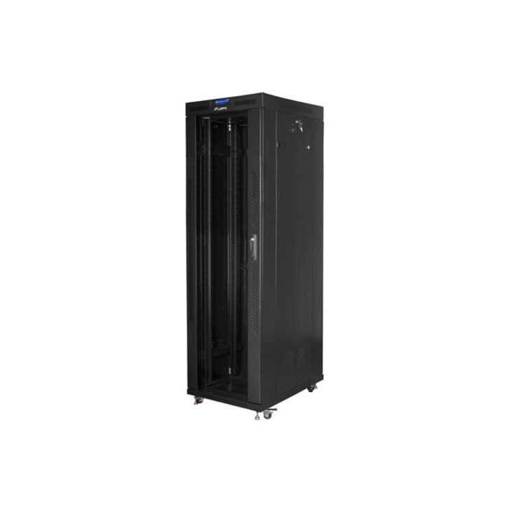Lanberg Free Standing 19" Rack Cupboard 42U 800x800 Black