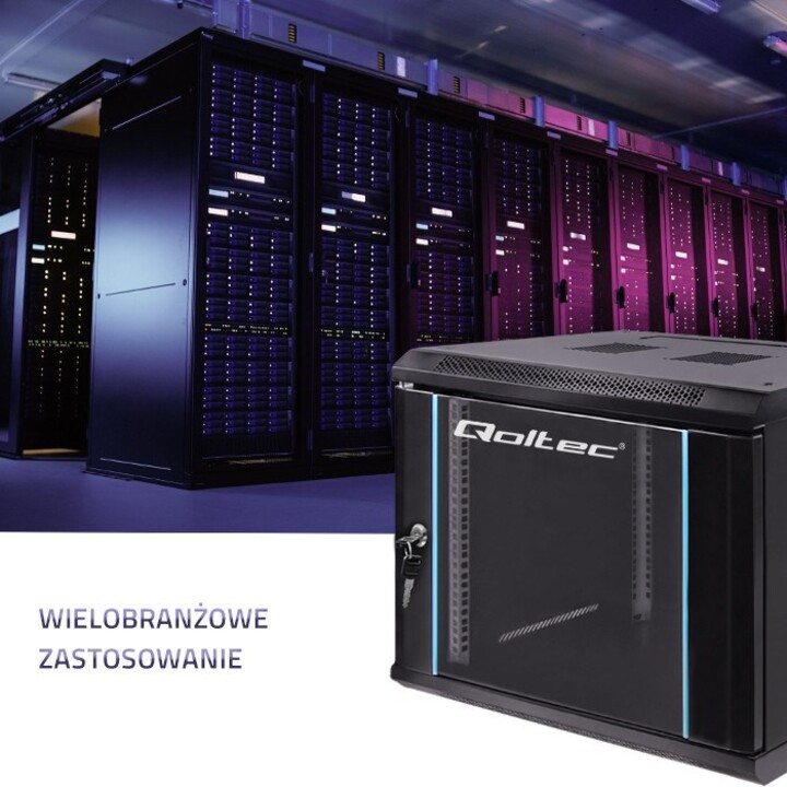 Qoltec 54463 RACK-Schrank 19" | 9HE | 600 x 500 x 450
