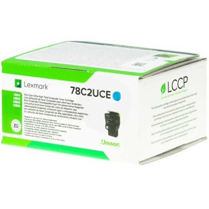 Lexmark 78C2UCE Tonerkartusche 1 Stk. Original