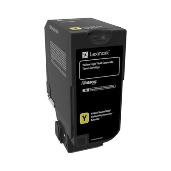 Lexmark 74C2HYE Tonerkartusche 1 Stück(e) Original Gelb