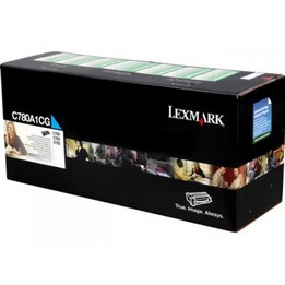 Lexmark C780A1CG cartucho de tóner 1 pieza(s) Original Cian