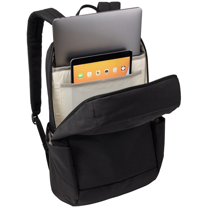 Thule Lithos TLBP216 - Mochila preta Mochila casual Preto Poliéster