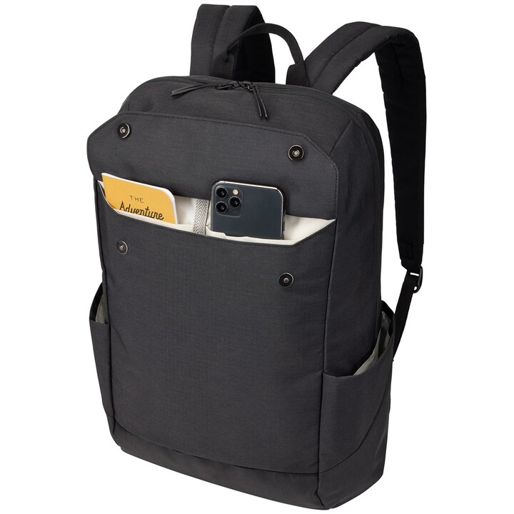 Thule Lithos TLBP216 - Mochila preta Mochila casual Preto Poliéster