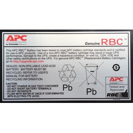 Batteria APC RBC24 per sistema UPS Sealed Lead Acid (VRLA)