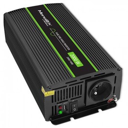 Alimentatore e inverter Qoltec Monolith Auto 2000 W Nero