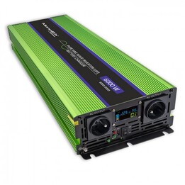 Qoltec Monolith adaptateur secteur et onduleur Auto 6000 W Vert