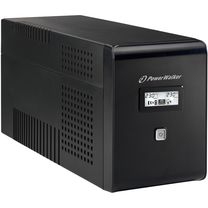 PowerWalker VI 2000 LCD 2 kVA 1200 W 2 salidas AC