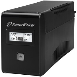 PowerWalker VI 850 LCD Linha interativa 0,85 kVA 480 W