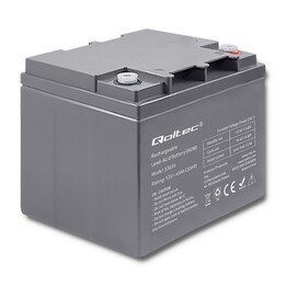 Qoltec 53035 Batería AGM | 12V | 45Ah | máximo 540A