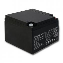 Qoltec 53036 Batería AGM | 12V | 24Ah | max 360A
