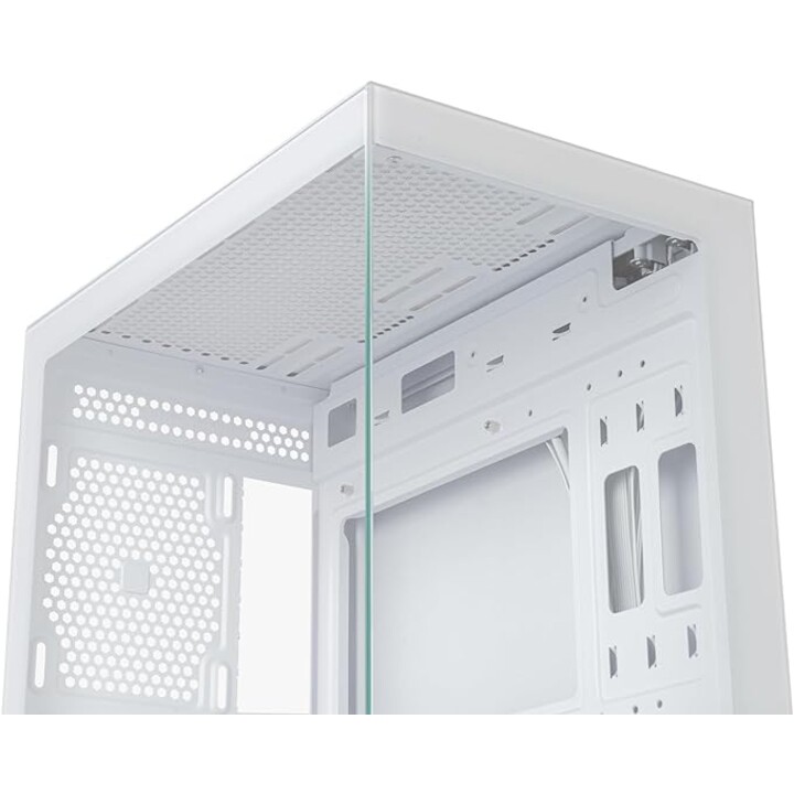 Scatola Nox Hummer Vision Atx. Semitorre compatta. USB 3.0. Bianco